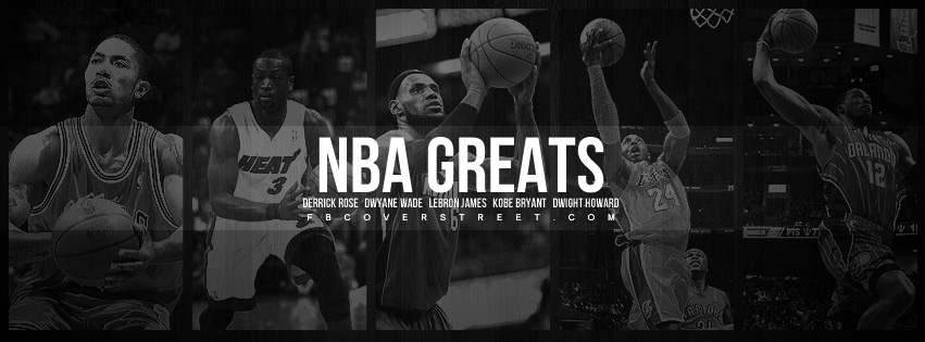 NBA Greats Facebook cover