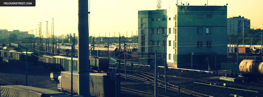 Moscow Russia Railroad Facebook Cover
