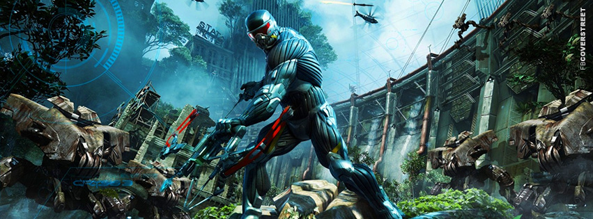 Crysis 3 Video Game Facebook Cover