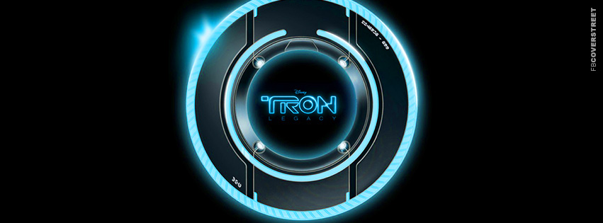 Tron Legacy Logo Movie Facebook Cover