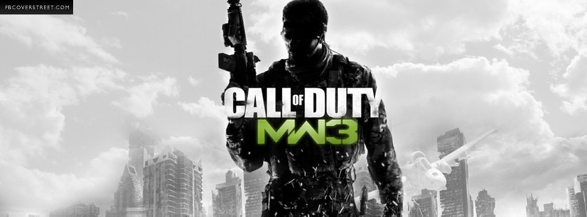 Call of Duty MW3 Facebook cover