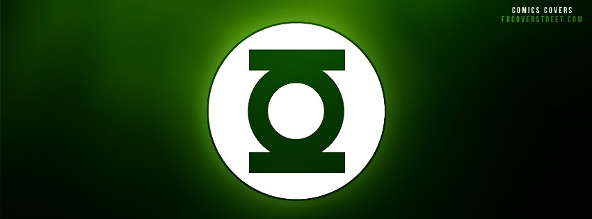 Green Lantern Logo Facebook Cover