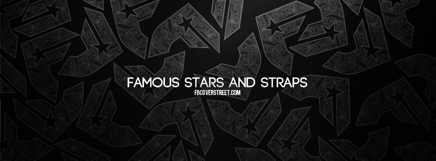 Famous Stars and Straps Pattern Logo Facebook cover