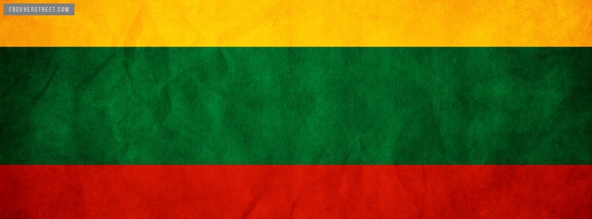Lithuania Flag Facebook Cover