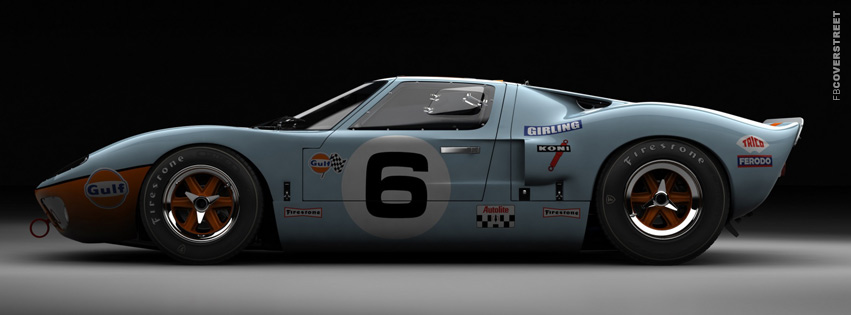 Ford Gt40 Le Mans  Facebook Cover
