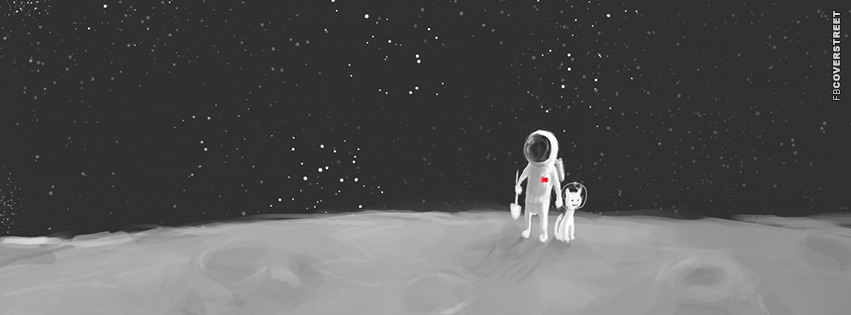 Spaceman and Spacecat  Facebook cover