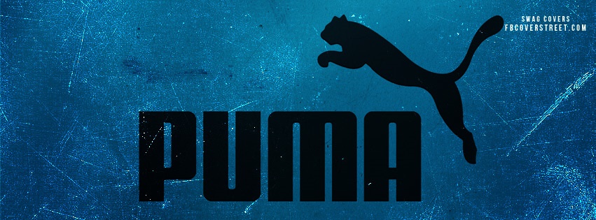 Puma Blue Logo Facebook Cover