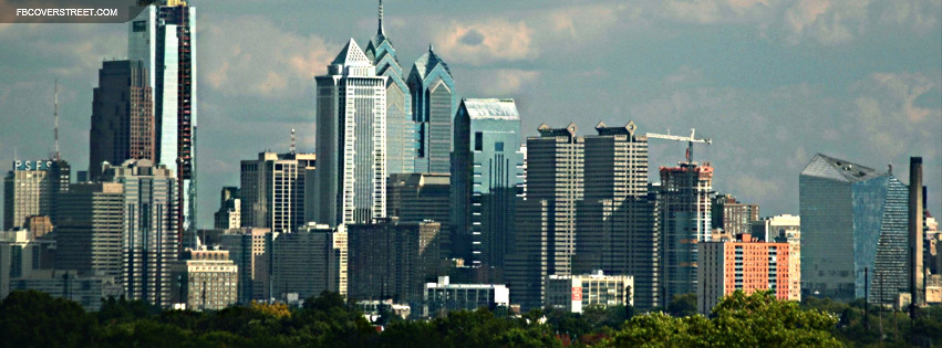 Philadelphia Skyline  Facebook Cover