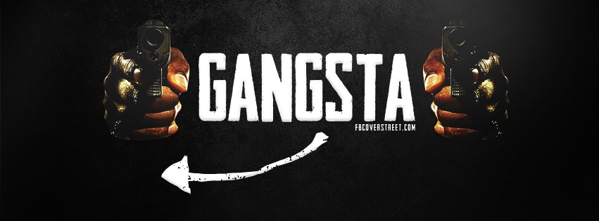 Gangsta Facebook cover