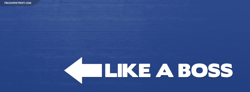 Like A Boss Facebook cover