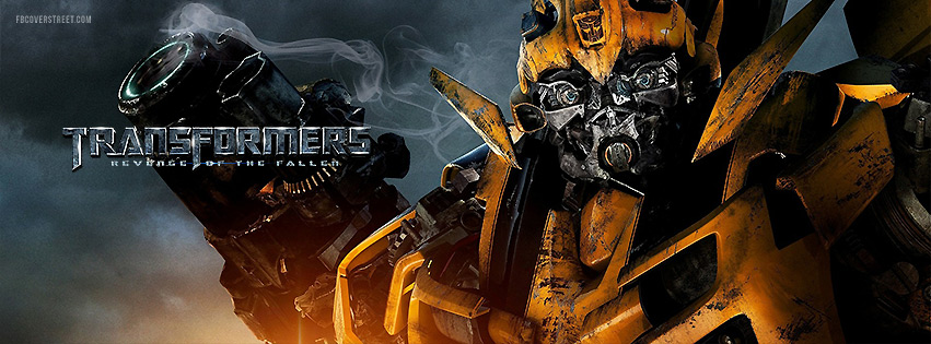 Transformers Revenge of The Fallen Bumblebee Facebook cover
