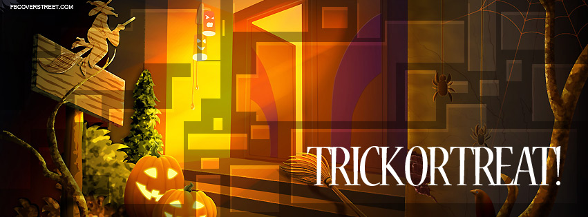 Trick or Treat Facebook cover