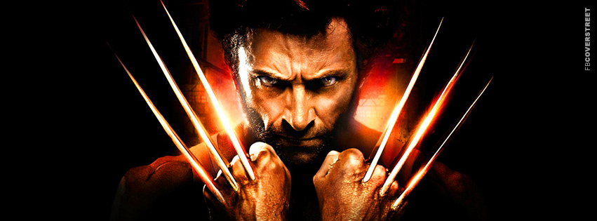 Hugh Jackman Wolverine Minimal Facebook Cover