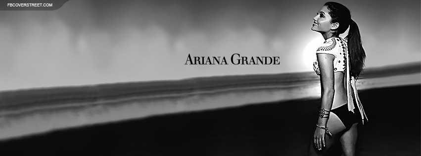 Ariana Grande Beach Photo. 