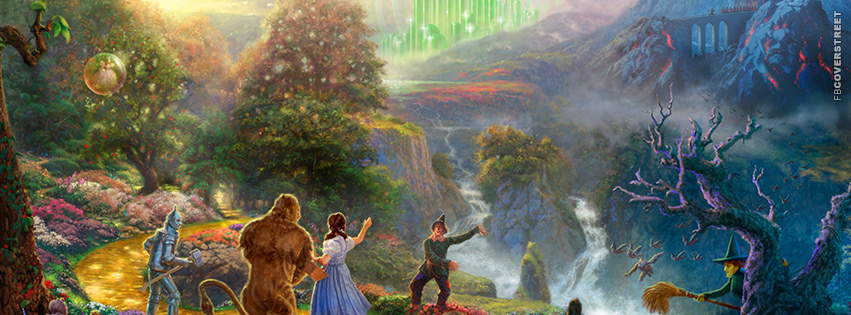 Wizard of Oz Incredible Artwork Facebook Cover