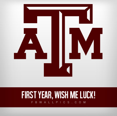 First Year Texas A&amp;M University Facebook picture