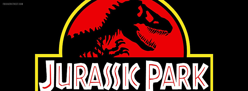 Jurassic Park Logo Facebook cover