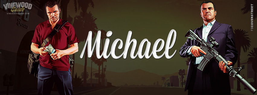 Michael Labeled Facebook Cover