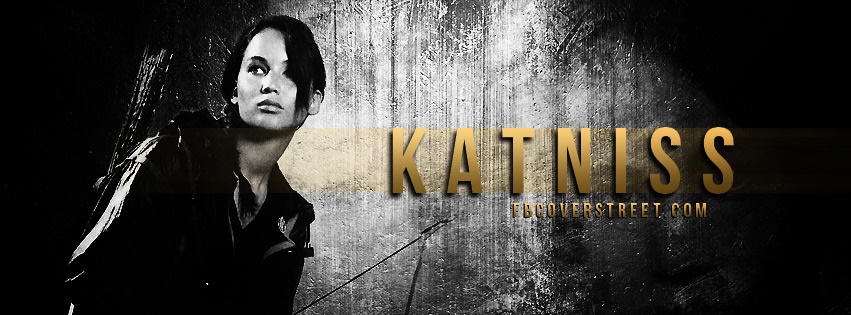 Katniss Hunger Games 3 Facebook cover