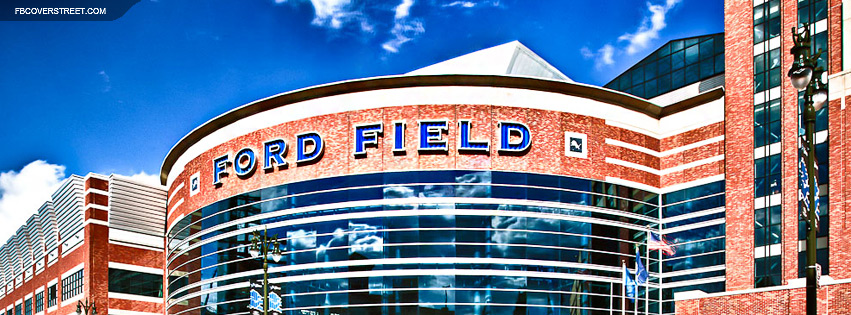 Ford Field Detroit Lions 3 Facebook Cover