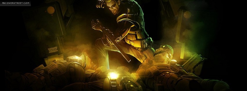 Deus Ex Revolution 2 Facebook cover