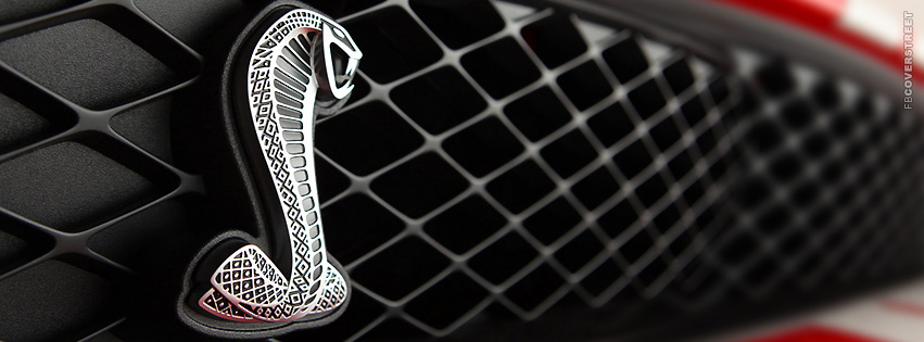 2011 Ford GT500 Coupe Grill Symbol  Facebook Cover