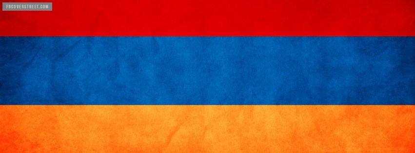 Armenia Flag Facebook cover