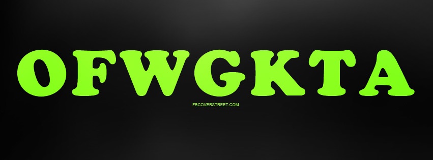 OFWGKTA Green Logo Facebook Cover