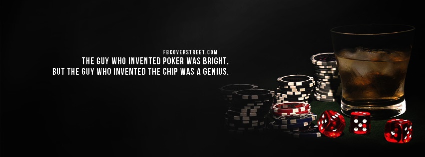 Poker Chips Are Genius Facebook cover