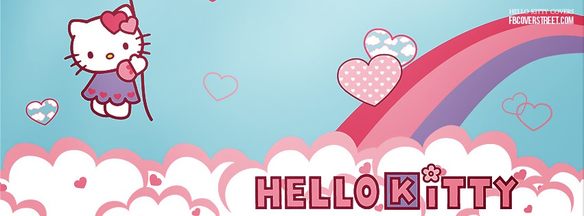 Hello Kitty 3 Facebook cover