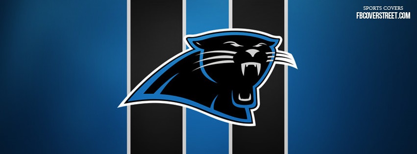 Carolina Panthers Logo 2 Facebook cover