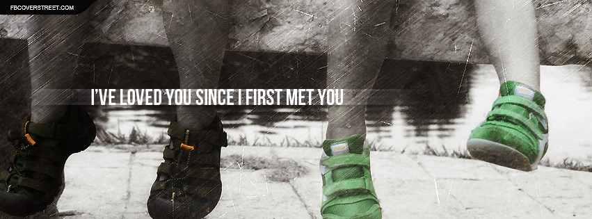 Ive Loved You Since I First Met You Facebook Cover