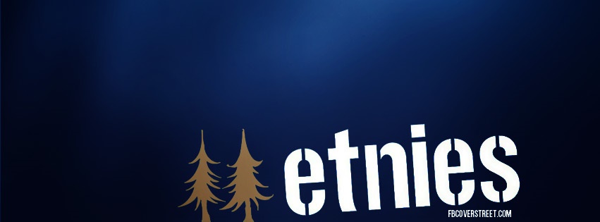 Etnies Pine Trees Logo Facebook cover