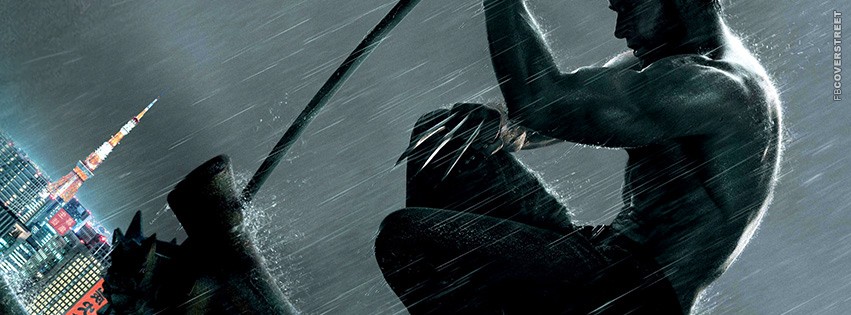 The Wolverine Movie Photo  Facebook Cover