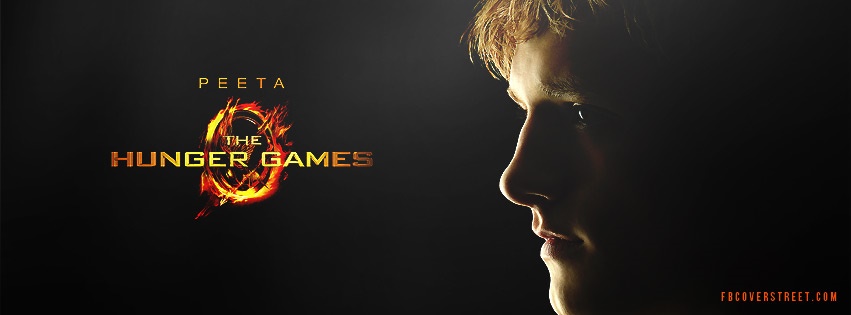 Peeta Hunger Games Facebook cover