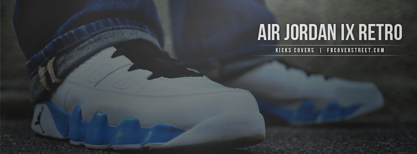 Air Jordan IX Retro Facebook cover