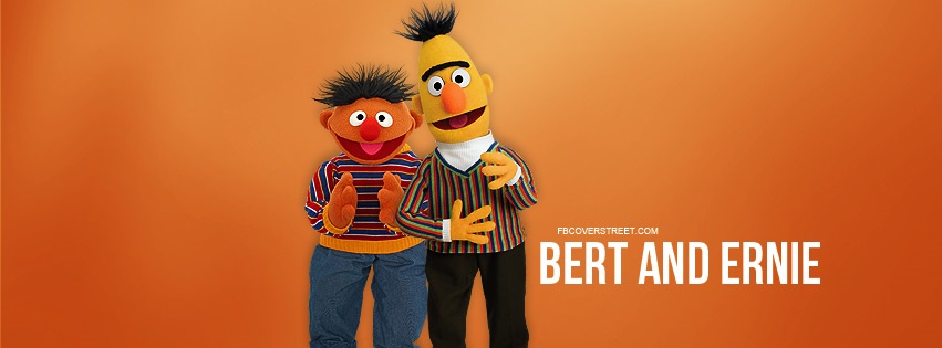 Bert And Ernie Sesame Street Facebook cover