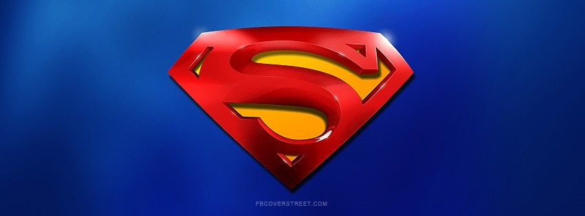 Superman Logo Facebook cover