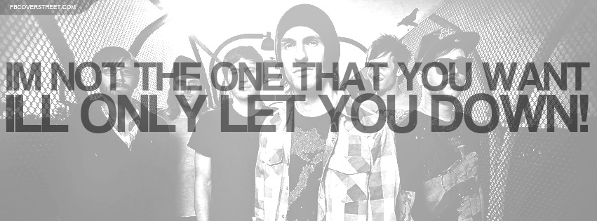Chiodos Intensity In Ten Cities Quote Facebook Cover