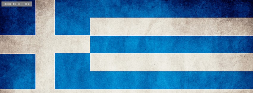 Greece Flag Facebook cover