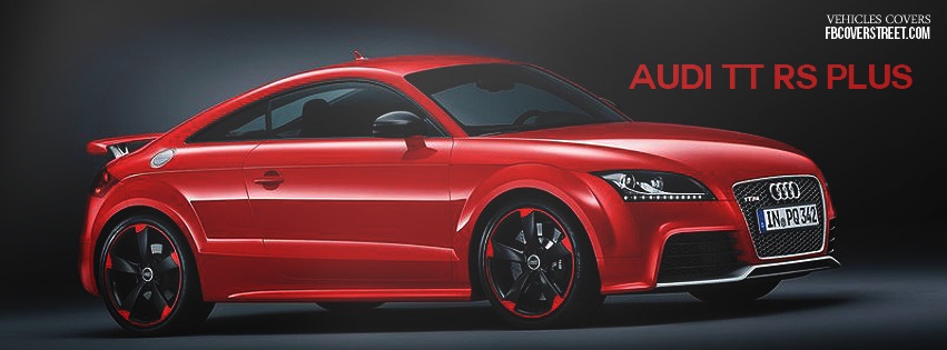 2013 Audi TT RS plus Facebook cover