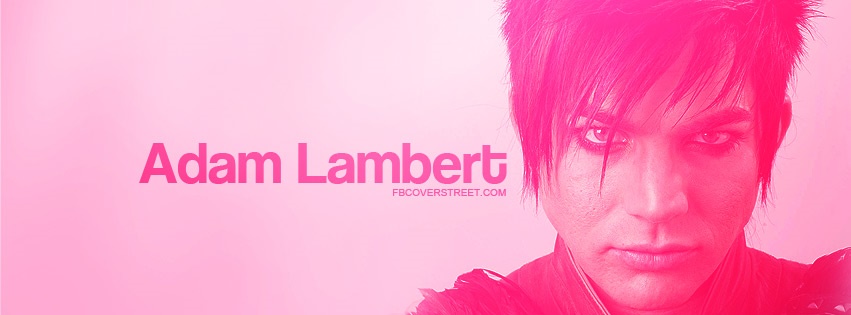 Adam Lambert 4 Facebook cover