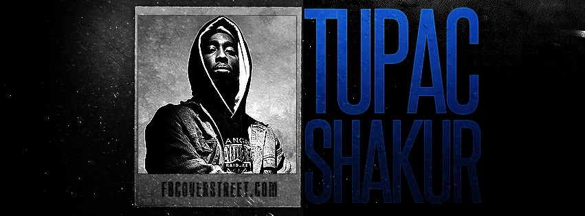 Tupac Shakur 8 Facebook cover