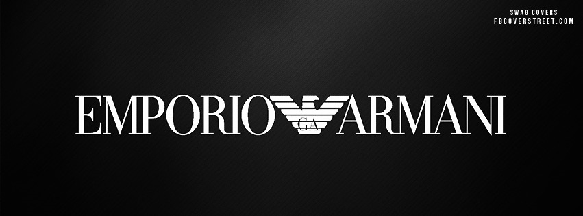 Emporio Armani Logo Facebook cover