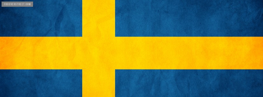 Sweden Flag Facebook cover