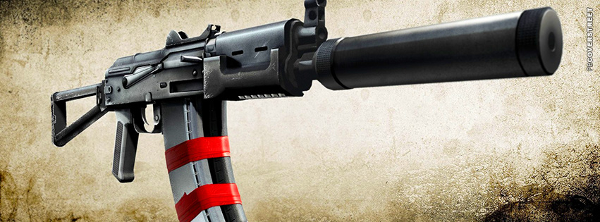 Battlefield 3 Weapon  Facebook Cover