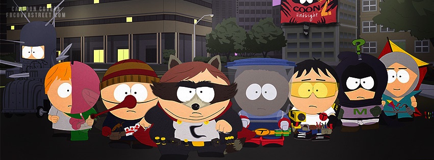 South Park Heroes Facebook cover
