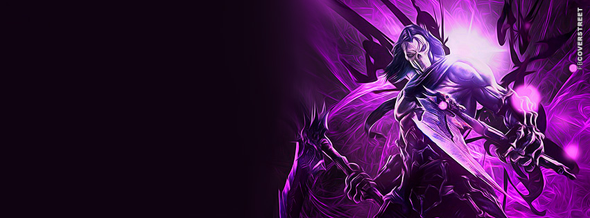 Darksiders 2 Purple  Facebook Cover