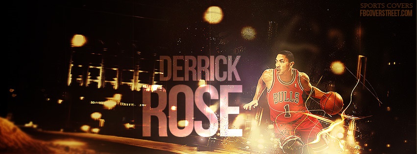Derrick Rose 5 Facebook Cover