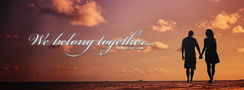 We Belong Together Facebook cover